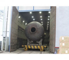 Sandblasting room